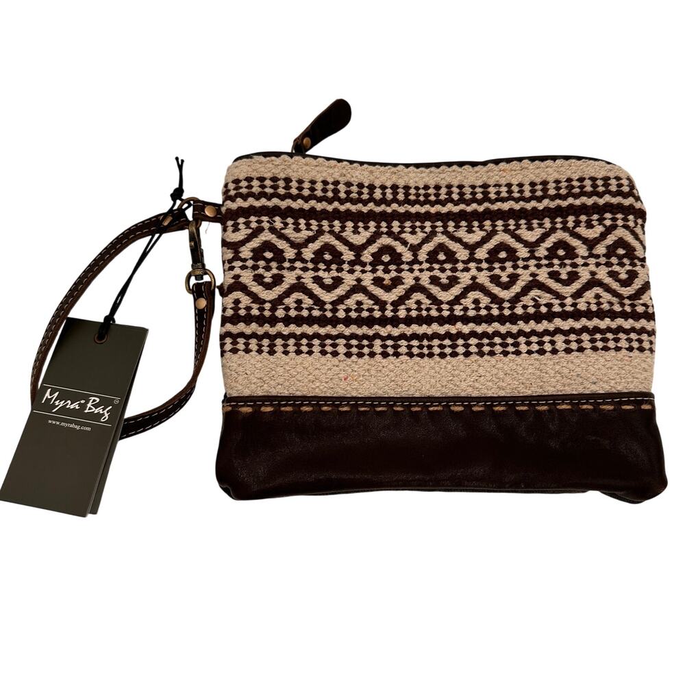 Myra Bag Clarissa Falls Small Pouch Wristlet New with tags